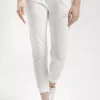 Spodnie dresowe damskie białe 80128-252<Cross Jeans Online