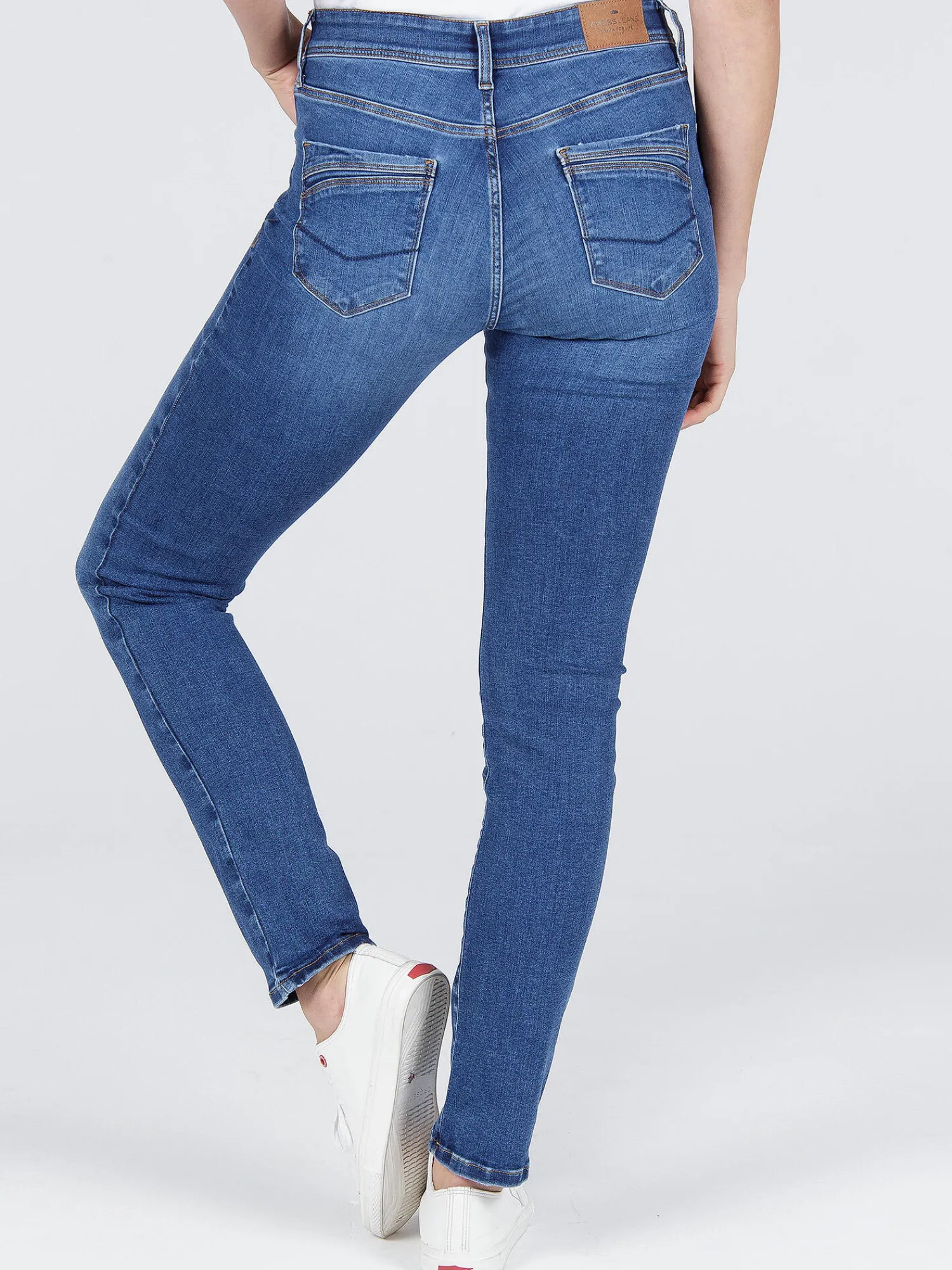 Spodnie jeansy damskie Anya P 489-175 Slim Fit<Cross Jeans New