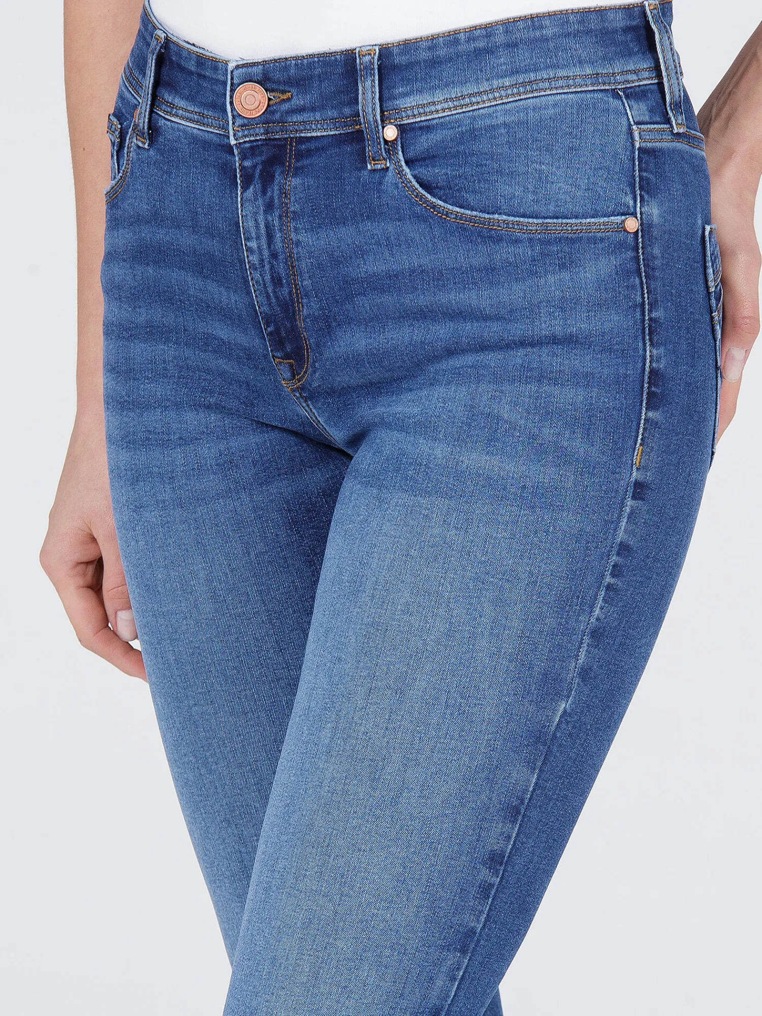 Spodnie jeansy damskie Anya P 489-175 Slim Fit<Cross Jeans New