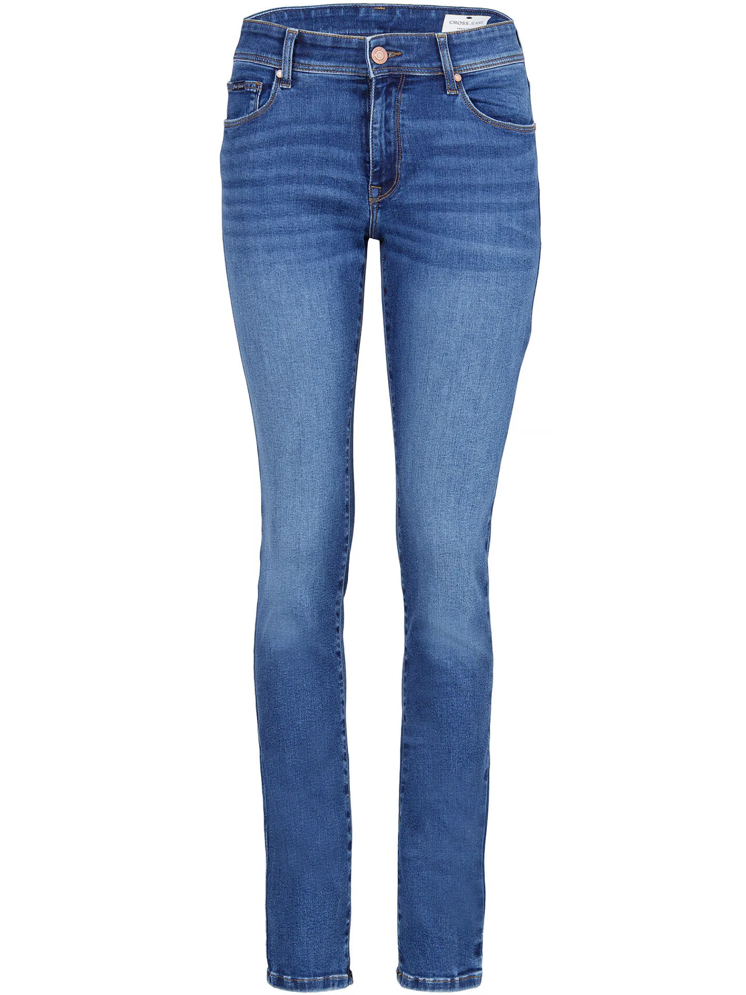 Spodnie jeansy damskie Anya P 489-175 Slim Fit<Cross Jeans New