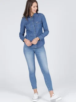 Spodnie jeansy damskie Judy P 429-079 Super Skinny Fit<Cross Jeans Sale