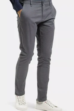 Spodnie męskie chino szare E 120-243<Cross Jeans Online