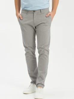 Spodnie męskie chino szare E 120-023<Cross Jeans Best