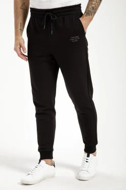 Spodnie męskie dresowe czarne 49055-020<Cross Jeans Online