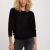 Sweter damski czarny 73338-020<Cross Jeans Online