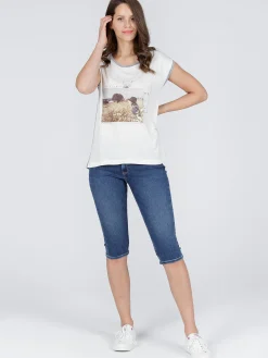 Szorty jeansowe damskie Adele core 7 ç P 457-022<Cross Jeans Sale