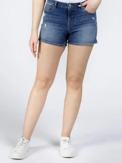 Szorty jeansowe damskie niebieskie A 530-010<Cross Jeans Outlet