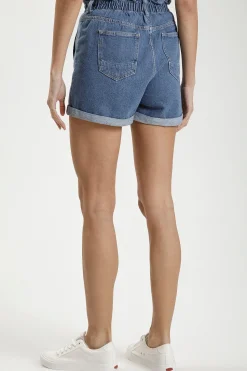 Szorty jeansowe damskie niebieskie Baggy P 511-007<Cross Jeans New