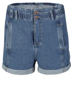 Szorty jeansowe damskie niebieskie Baggy P 511-007<Cross Jeans New