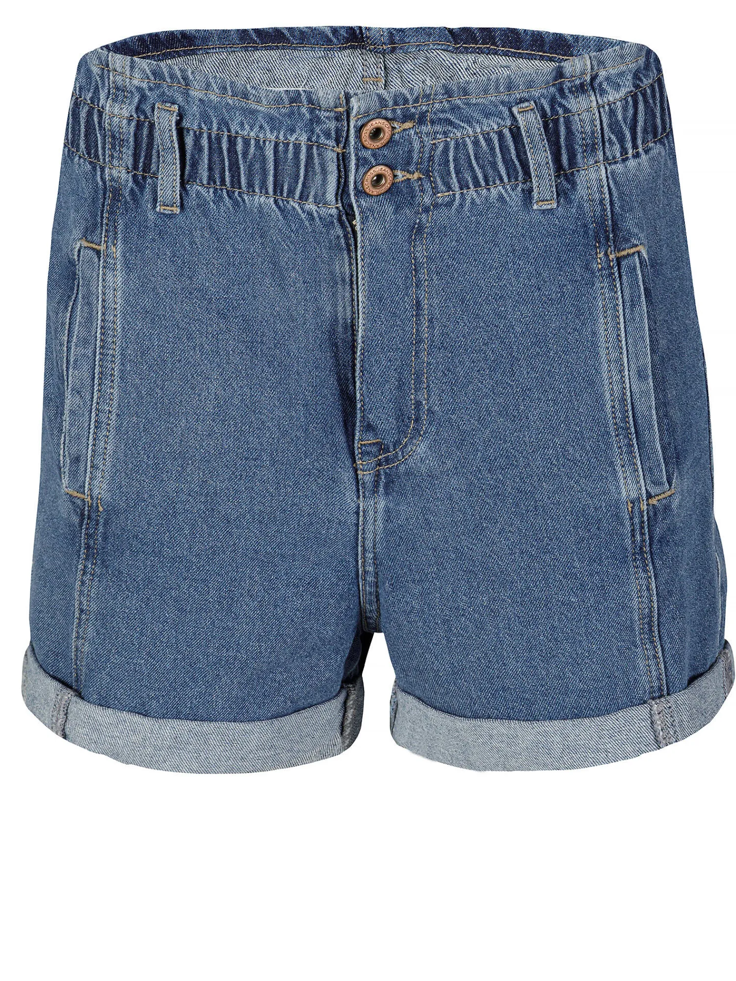 Szorty jeansowe damskie niebieskie Baggy P 511-007<Cross Jeans New