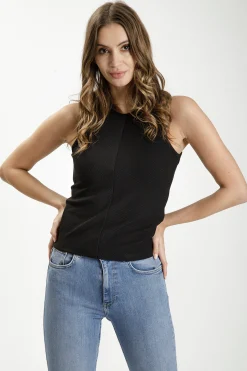 Top damski czarny 55956-020<Cross Jeans Hot