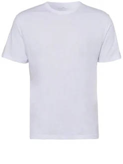 T-shirt męski biały 15427-008<Cross Jeans Hot