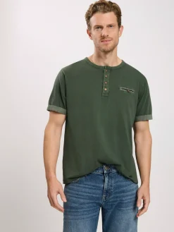 T-shirt męski 16091-002<Cross Jeans Sale