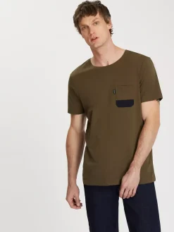 T-shirt męski 16106-002<Cross Jeans Best