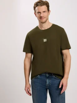 T-shirt męski 16054-002<Cross Jeans Discount